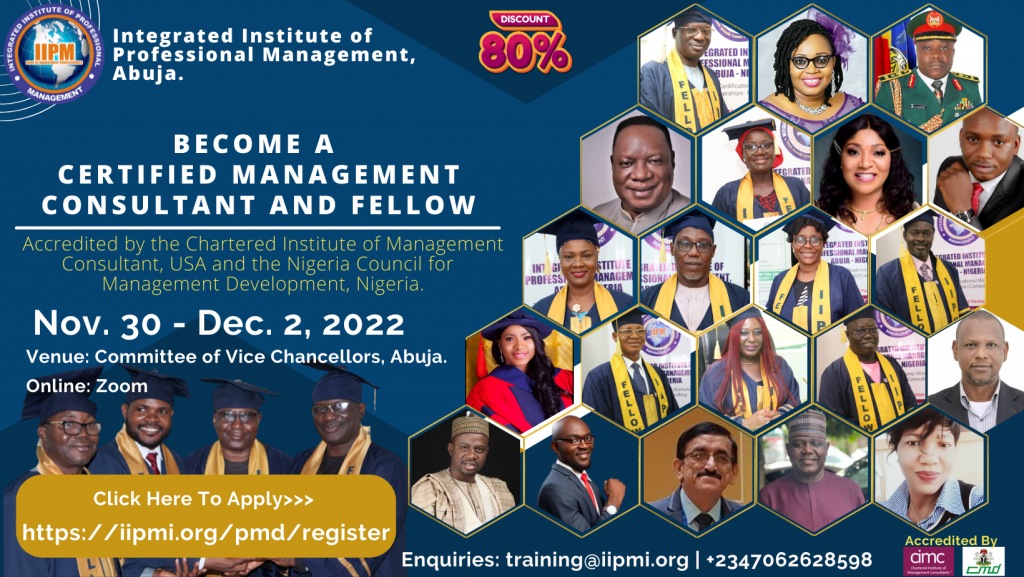 Certified Management Consultant Certification